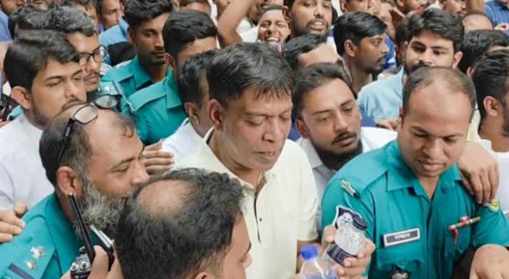 বিএনপির কেন্দ্রীয় নেতা মামুন হাসান কারাগারে